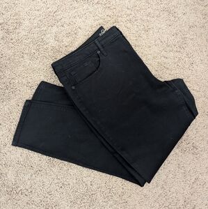 Universal Thread Plus Size Black High Rise Skinny Jeans Sz 18/34S